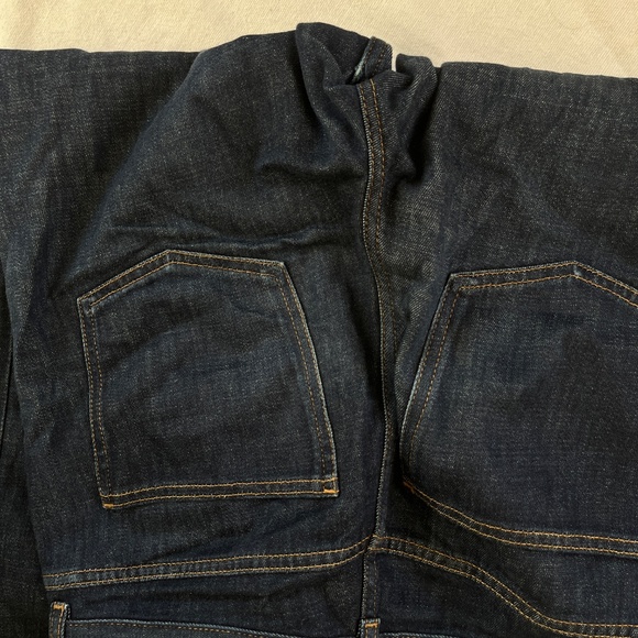 СOS Dark Denim Relaxed Flare Jeans – 30 – Unisex - Picture 5 of 6